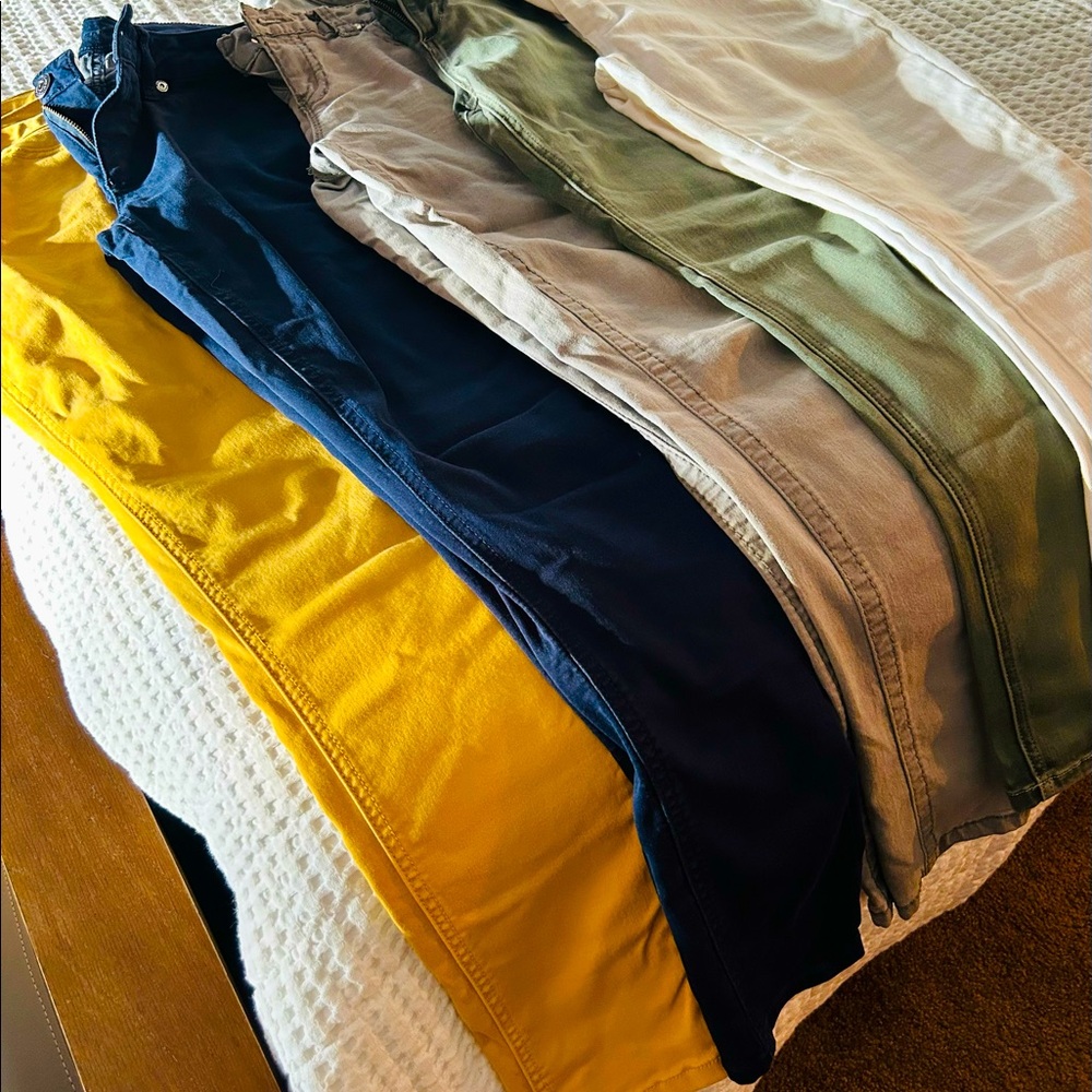 Maurice’s jeggings- Old Navy capri $24 for all!